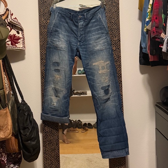 Denim - Local Artist Made Jeans like Magnolia Pearl
